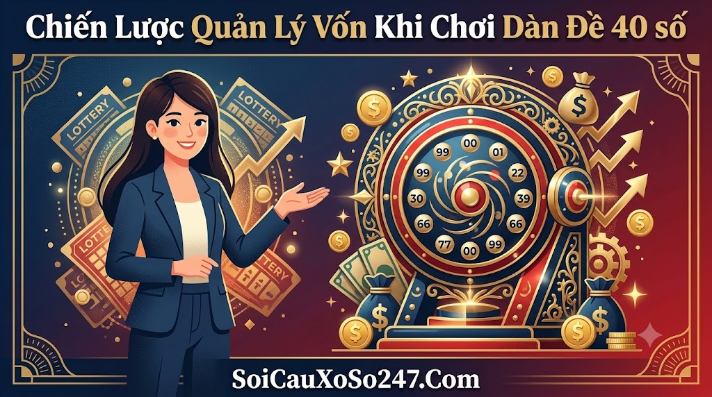 Chiến Lược Quản Lý Vốn Khi Chơi Dàn Đề 40 số Chiến Lược Quản Lý Vốn Khi Chơi Dàn Đề 40 số