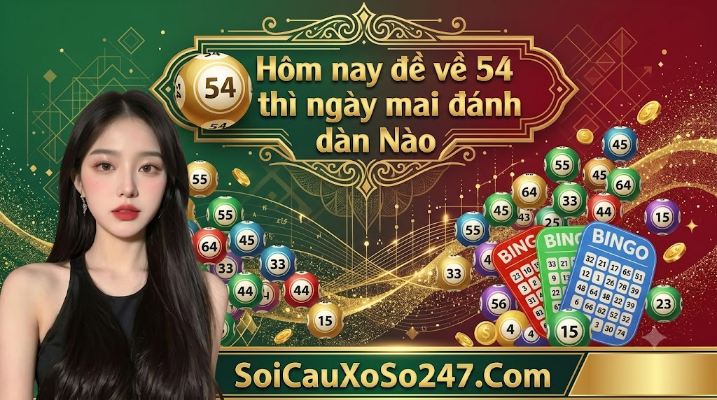 Hôm nay đề về 54 thì ngày mai đánh dàn số Nào Hôm nay đề về 54 thì ngày mai đánh dàn số Nào