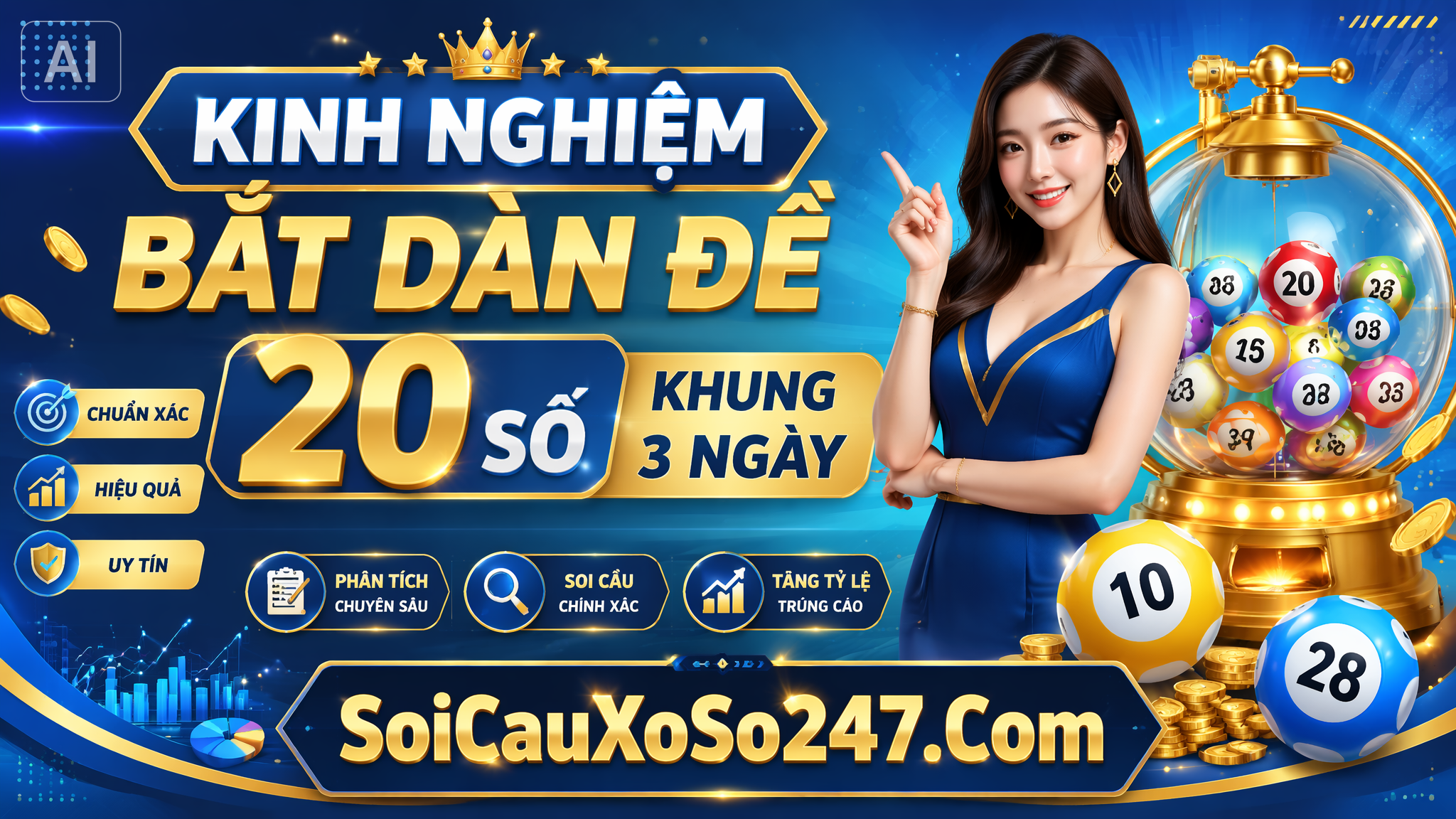 Kinh nghiệm bắt dàn đề 20 số khung 3 ngày Kinh nghiệm bắt dàn đề 20 số khung 3 ngày