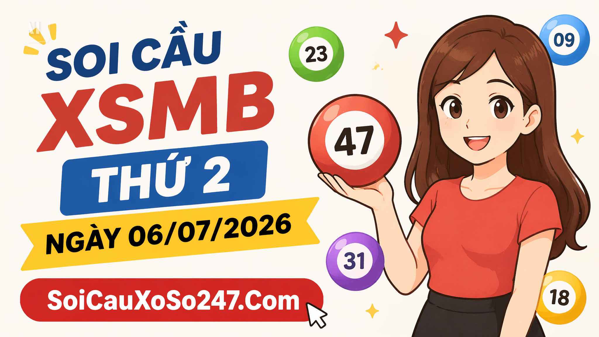 Soi Cầu XSMB Thứ 2 Ngày 06/07/2026