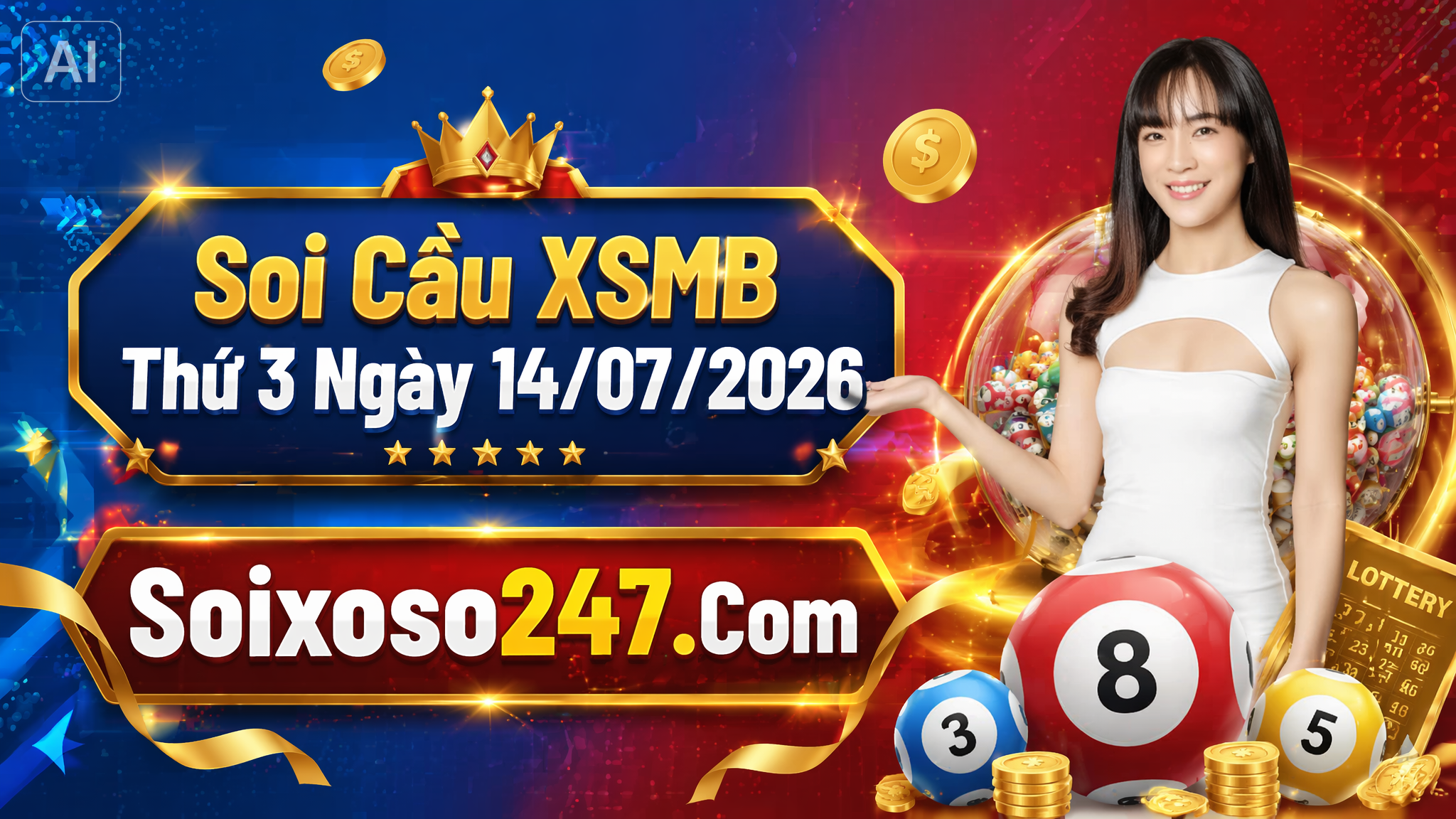 Soi Cầu XSMB Thứ 3 Ngày 14/07/2026 Soi Cầu XSMB Thứ 3 Ngày 14/07/2026