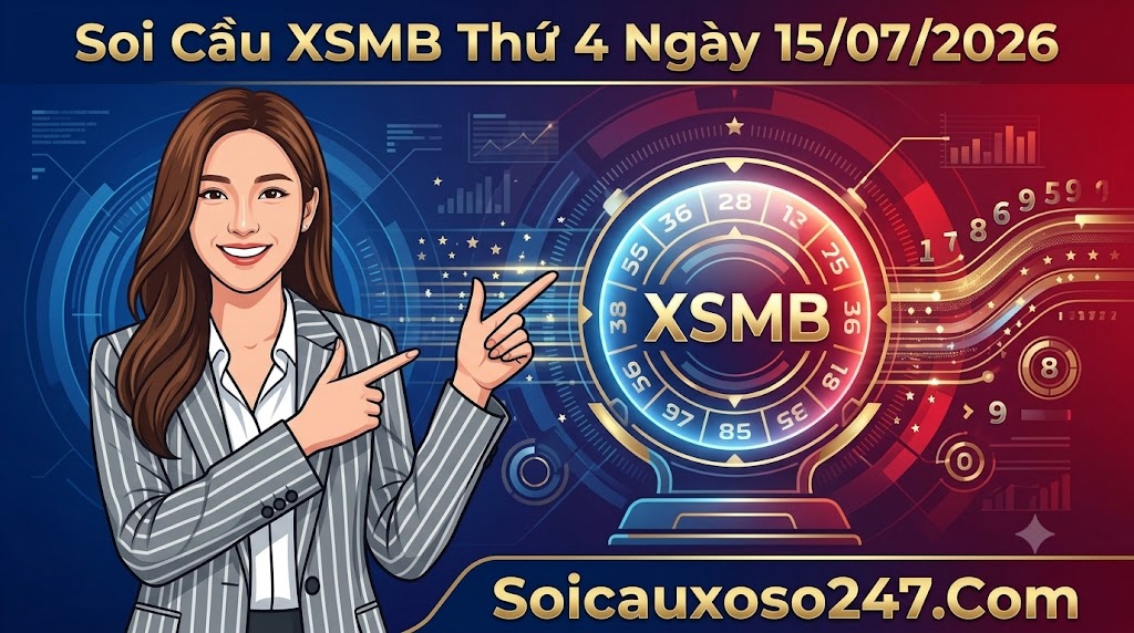 Soi Cầu XSMB Thứ 4 Ngày 15/07/2026 Soi Cầu XSMB Thứ 4 Ngày 15/07/2026