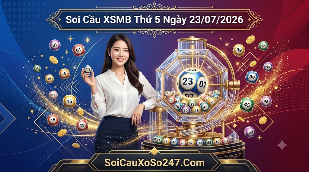 Soi Cầu XSMB Thứ 5 Ngày 23/07/2026