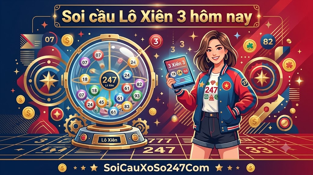 Soi cầu Lô Xiên 3 Soi cầu Lô Xiên 3