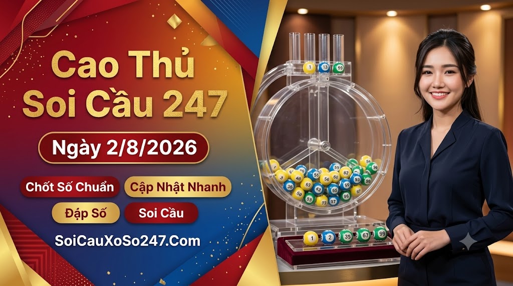 Cao Thủ Soi Cầu 247 Ngày 2/8/2026 Cao Thủ Soi Cầu 247 Ngày 2/8/2026