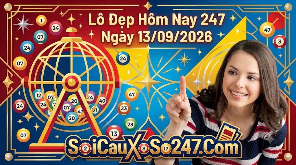 Lô Đẹp Hôm Nay 247 Ngày 13/09/2026